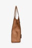 Gucci Tan Grained Leather Zip Tote