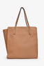 Gucci Tan Grained Leather Zip Tote