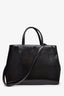 Fendi Black Patent Vitello 2Jours Tote with Strap (As Is)