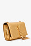 Saint Laurent Gold Metallic Leather Kate Tassle Chain Small Crossbody