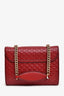 Gucci Burgundy Guccisima Leather 'Emily' Chain Crossbody