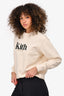 Kith Cream Logo Crewneck Sweater Size XS