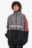 Balenciaga Grey Nylon Logo Windbreaker Size 48