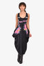 Stella McCartney Black Sleeveless Cartoon Print Dress Size 38