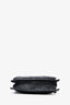 Balenciaga Black Crinkled Leather Explorer Pouch Crossbody