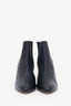 Jimmy Choo Black Leather Ankle Boots Size 41