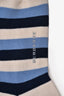 Burberry White/Blue Striped Socks