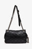 Pre-Loved Chanel™ 2013 Black Lambskin Paris-Edinburgh Coco Sporran Medium Flap Bag