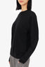 Givenchy Black Wool Long-Sleeve Sweater Size L Mens