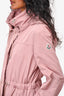 Moncler Pink 'Malachite Giubbotto' Rain Jacket Size 3