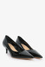 Christian Dior Black Patent Kitten Heels Size 35