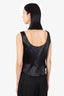 Escada Black Wool/Silk Sequin Houndstooth Tank Top Size 38