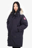 Canada Goose Black Langford Parka with Fur Hood Size XXL Mens