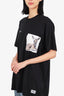 Burberry Black 'They Do Not Love' Bambi Graphic T-Shirt Size M Mens