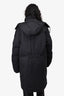 Acne Studios Black Down Long Puffer Jacket Size 50 Mens