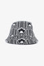 Prada Black/White Triangle Bucket Hat