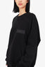 Dior x Sacai Black Front Pocket Sweater Size XXX-L Mens