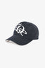 Christian Dior X Cactus Jack Black Logo Baseball Hat Size M