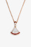 Bvlgari 18K Rose Gold Divas' Dream Diamond and Ruby Necklace