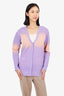 PH5 Purple Spray Print Narvi Convertible Cardigan Size L