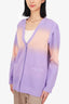 PH5 Purple Spray Print Narvi Convertible Cardigan Size L