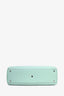 Gucci Mint Grained Leather Zumi Top Handle Bag with Strap