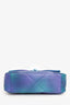 Pre-Loved Chanel™ 21P Blue/Purple Tie Dye Medium 19 Bag