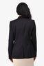 Dolce & Gabbana Black Virgin Wool Blazer Size 42