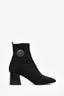 Hermès Black Knit Volver 60 Sock Boots Size 38.5