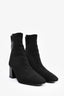 Hermès Black Knit Volver 60 Sock Boots Size 38.5