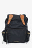 Burberry Black Nylon Chain Mini Backpack