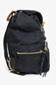 Burberry Black Nylon Chain Mini Backpack