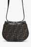 Fendi Brown Zucca Jacquard Small C'Mon Crossbody Bag