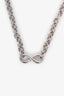 Tiffany & Co. Sterling Silver Infinity Chain Link Necklace