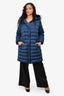 Weekend Max Mara Navy Blue Down Coat Size 8 US