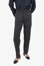 Acne Studios Grey Wool Trousers Size 44 Mens