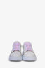 Alexander McQueen 2024 White Leather Pink Lace Sneakers Size 37