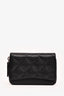 Pre-Loved Chanel™ 2021 Black Caviar Classic Zip Card Holder