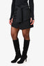 Alexander Wang Black Blazer Tie Mini Skirt Size 4