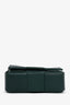 Bottega Veneta Green Leather Mini Cassette Crossbody Bag