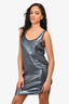 Vince Grey Sequin Dress Size M