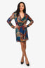 M Missoni Multicolor Sequin Wrap Dress Size 44