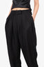 ba&sh Black Tapered High Waisted Pants Size 1