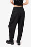 ba&sh Black Tapered High Waisted Pants Size 1