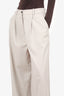 Lovers + Friends Beige Wide Leg High Waisted Pants Size S