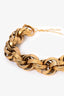 Alberta Ferretti Gold Toned Large Multi Chain Choker Necklace