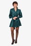 Zimmerman Green Silk Wrap Dress Size 0