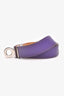 Hermès 2010 Purple Swift Leather Double Tour Bracelet