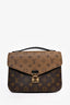 Louis Vuitton Reverse Monogram Pochette Metis Top Handle with Strap