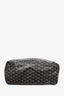 Goyard 2009 Black Goyardine Canvas St. Louis PM Tote with Pouch (Refurbished)